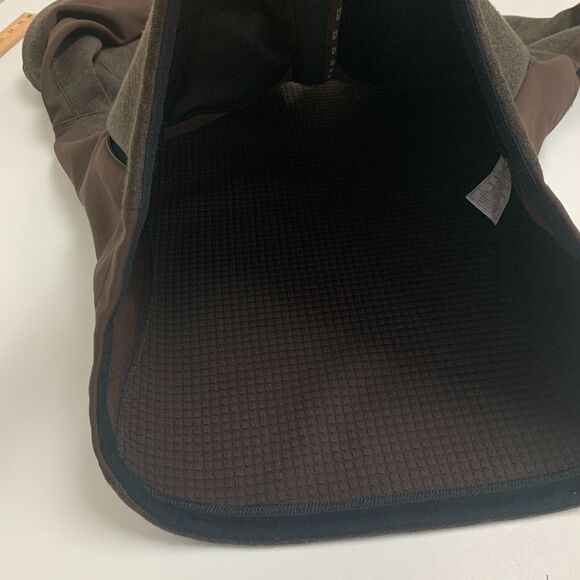 Nike ACG Jacket Womens M Medium Wool Blend Brown Full Zip Microfleece Lined - Picture 9 of 12